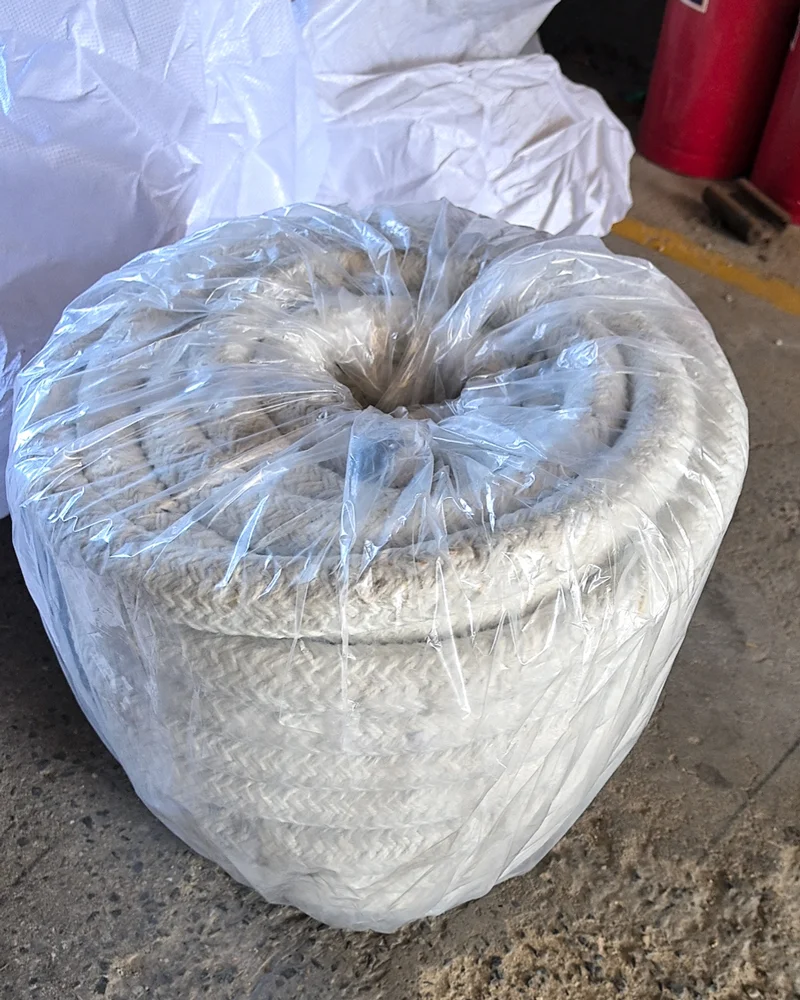 Ceramic Fiber Rope in Kerui Factory