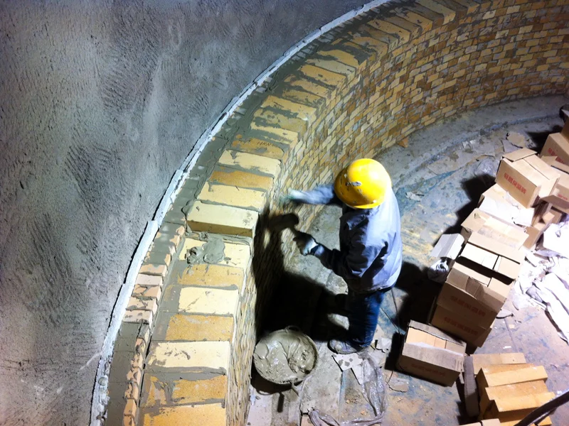 Masonry of Hot Blast Furnace