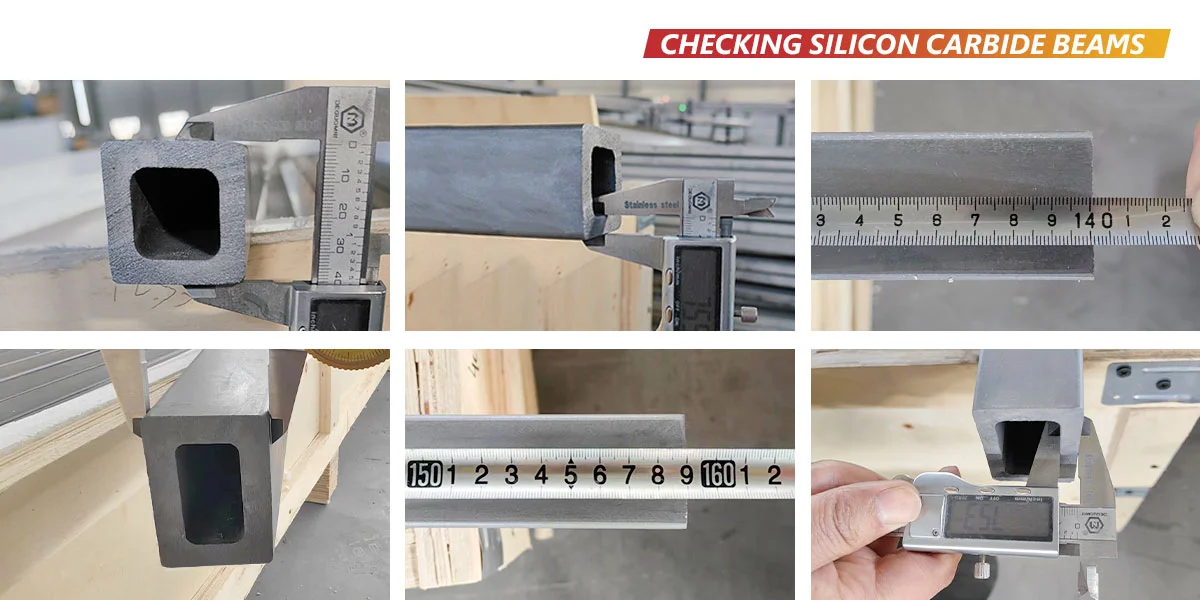 Checking Silicon Carbide Beams