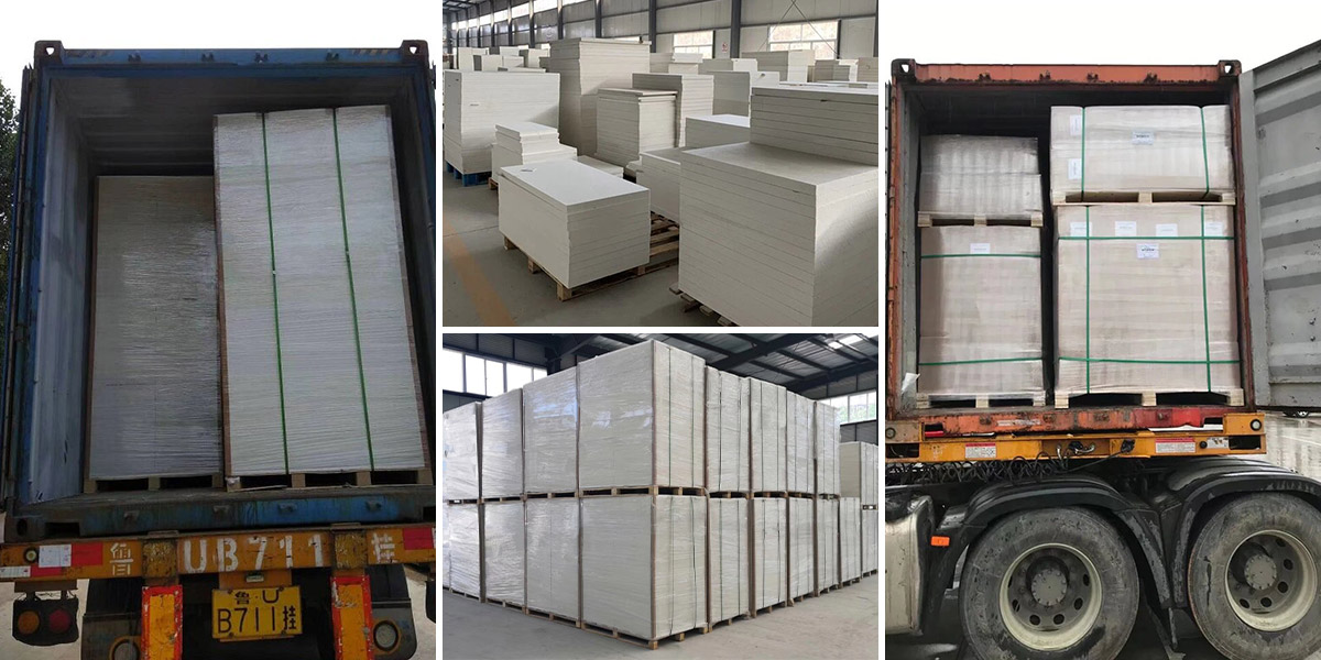 Delivery Site of Kerui Aluminum Silicate Fiber board