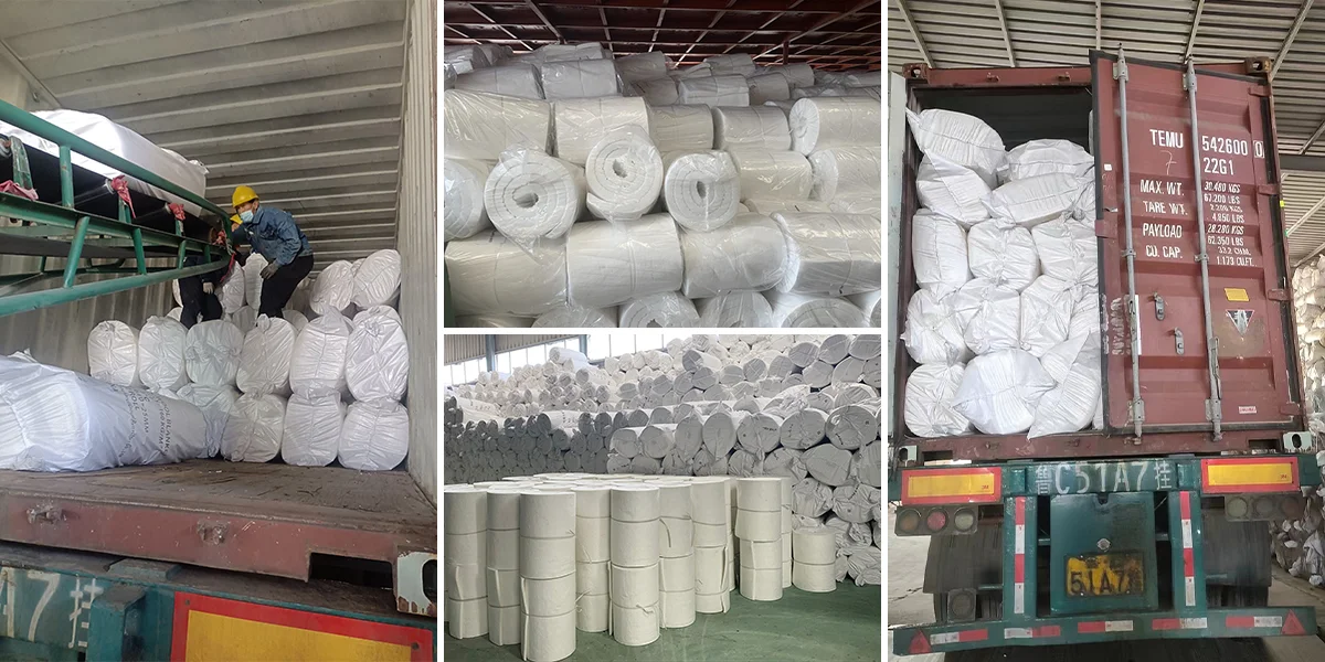 Delivery of Kerui Aluminum Silicate Fiber Blanket