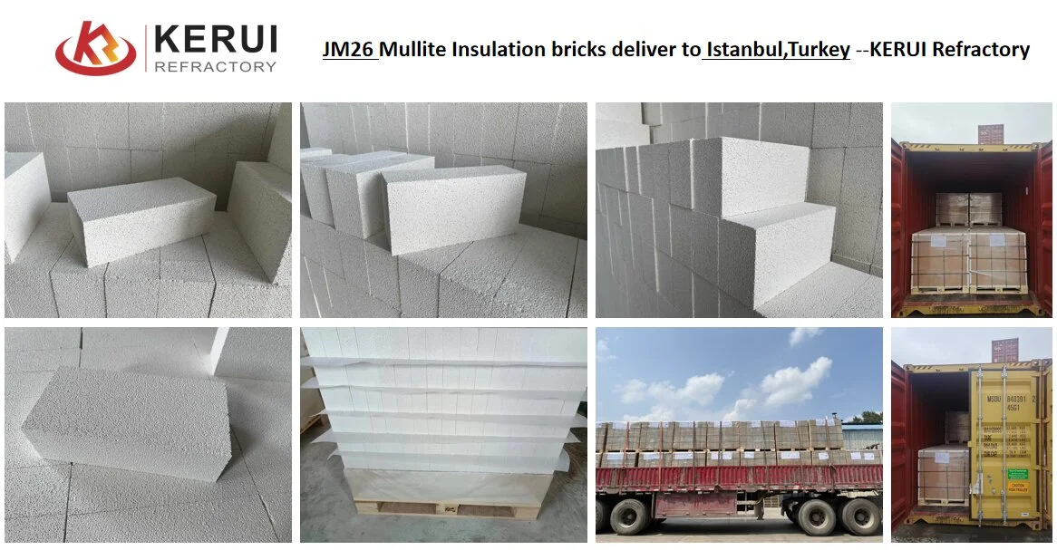 Kerui Insulation Bricks Shipped to Türkiye