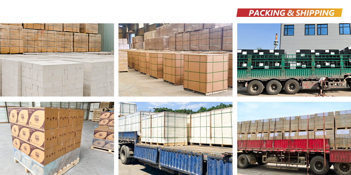 Loading and Shipping of KERUI Insulation Bricks