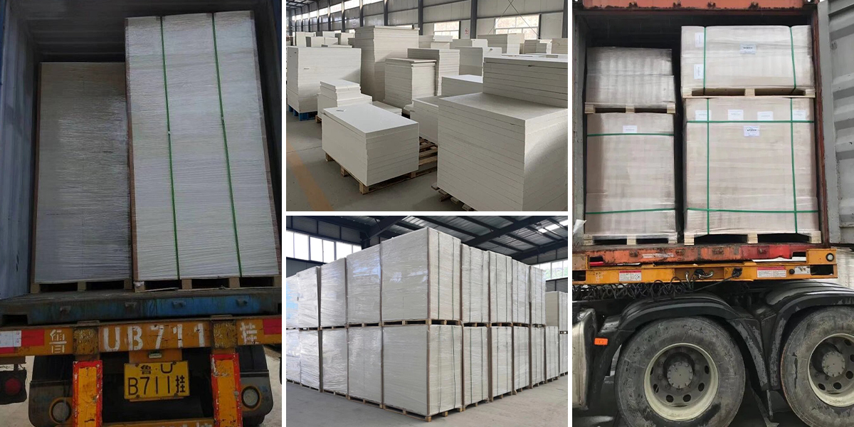 Delivery Site of Kerui Ceramic Fiber Fiber Insulation Board