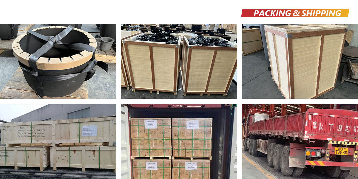 Packing & Shipping of Silicon Carbide Crucible