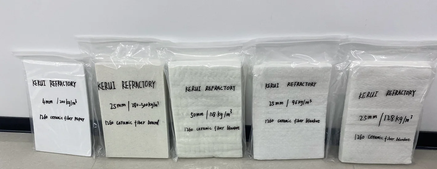 Ceramic Fiber Blanket SAMPLE in Factory