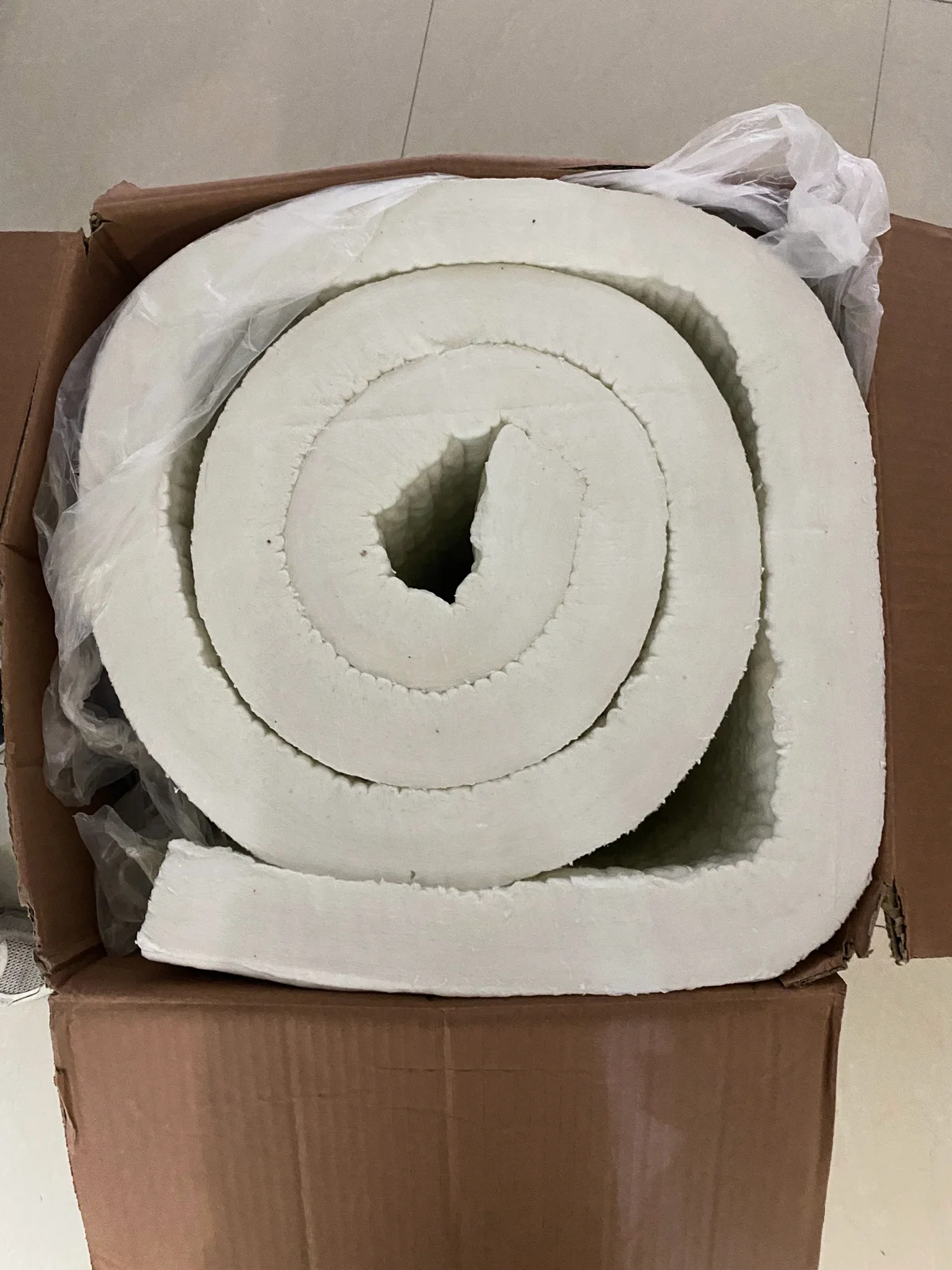 Ceramic Fiber Blanket Sample in Box