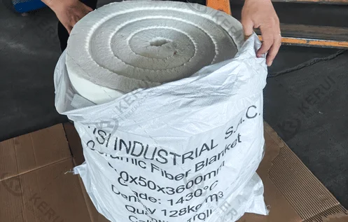 Ceramic Fiber Blanker Sample