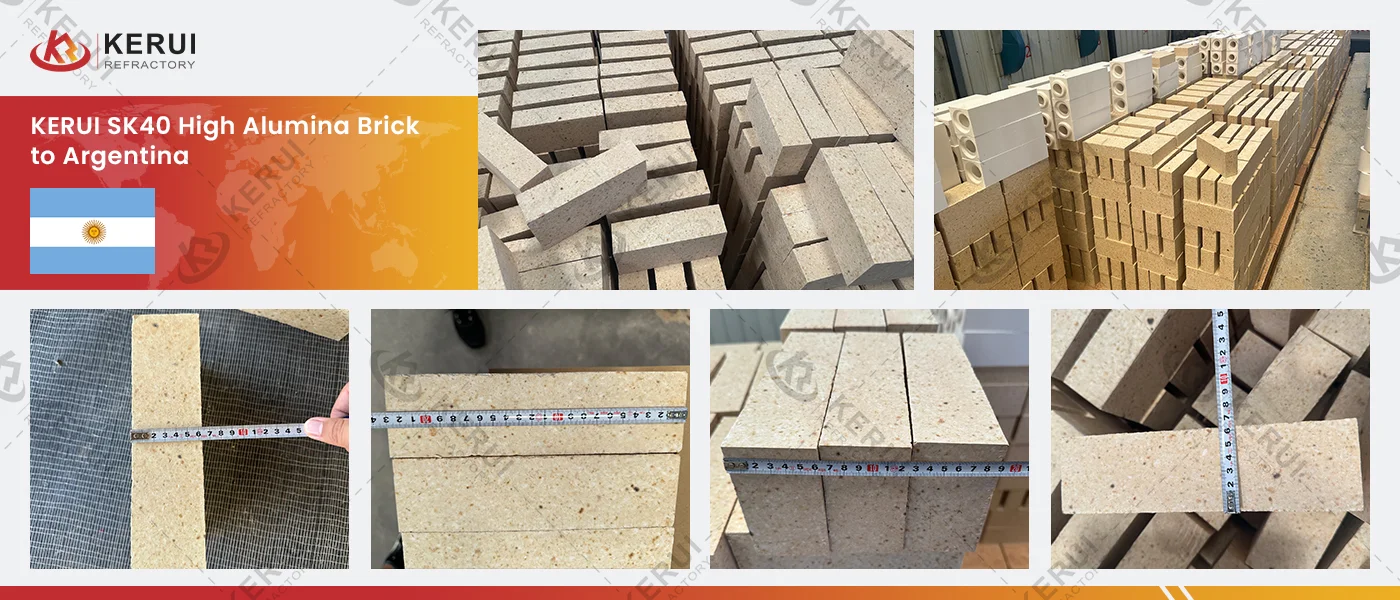 SK40 High Alumina Brick to Argentina