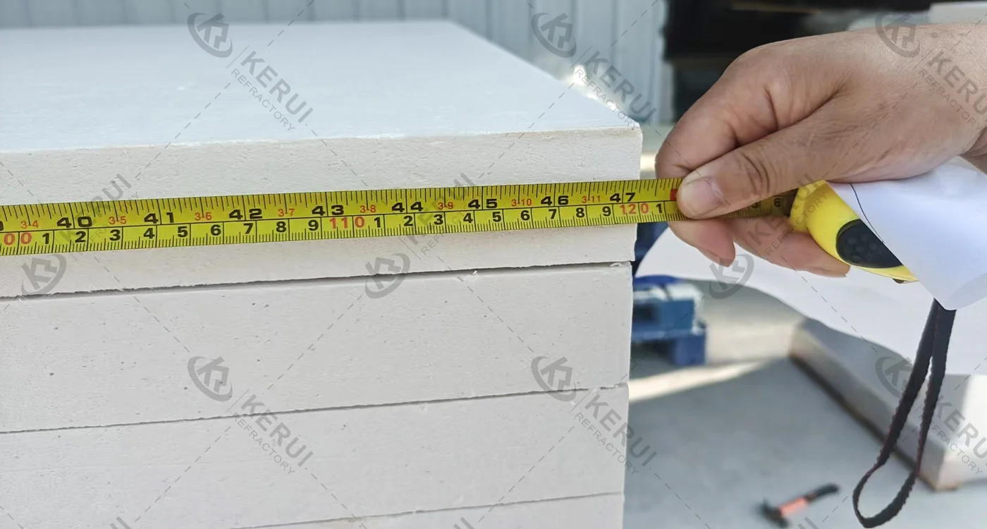 20mm Ceramic Fiber Board Shipped to Australia