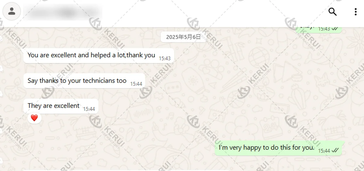 Ceramic Fiber Board Feedback from Australia Customer