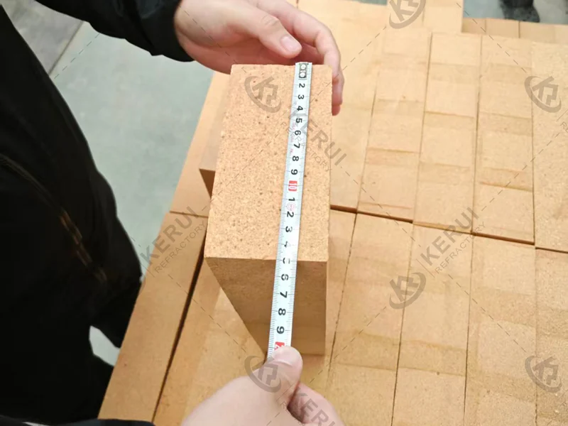 Size Inspection of LZ-65 Alumina Brick