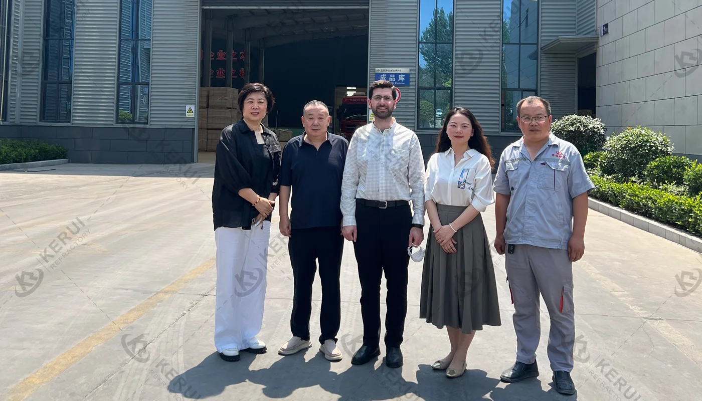 Syria Customer Visit Kerui Factory