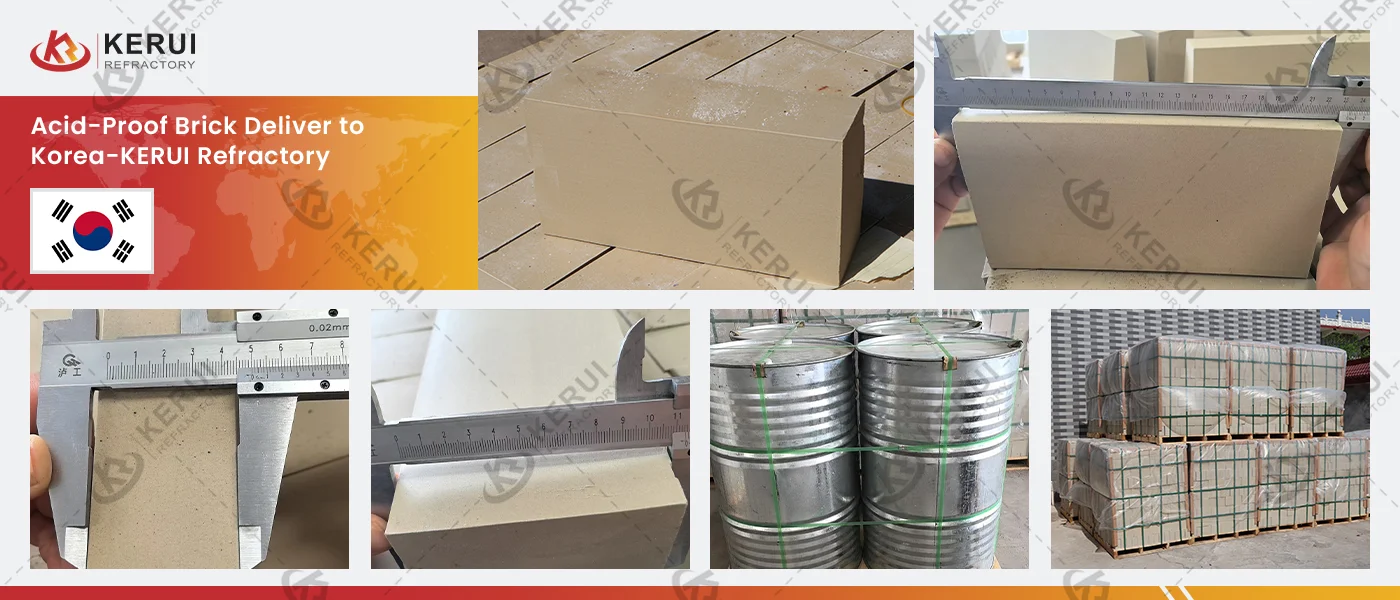 Acid Resistant Brick to Korea