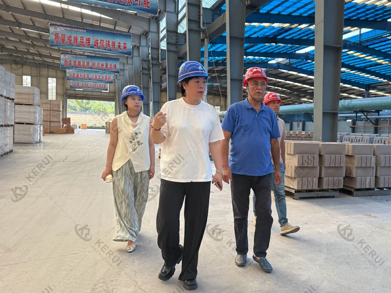 Azerbaijani Customers Visit KERUI Factory