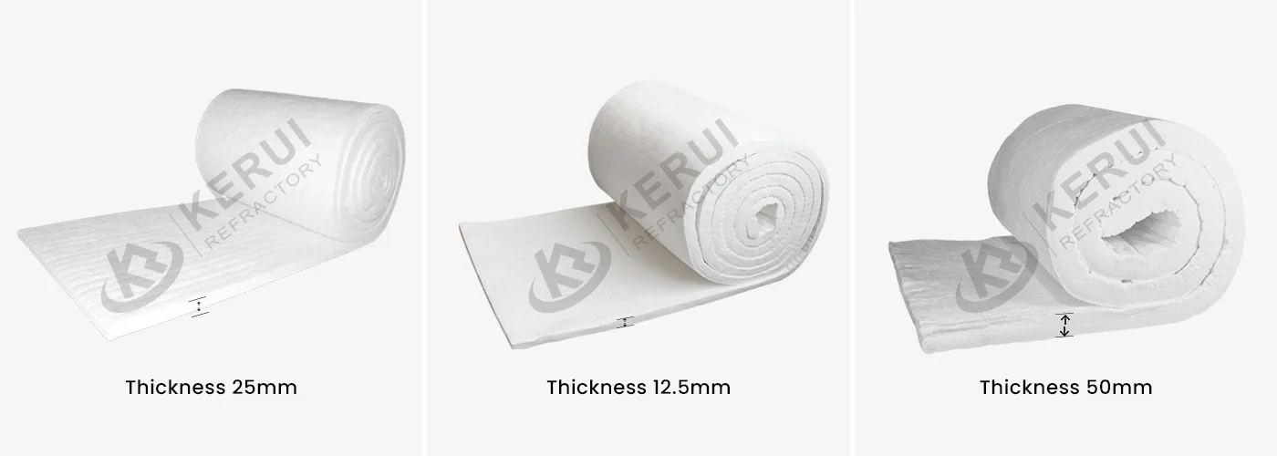 Ceramic Fiber Blanket Thickness