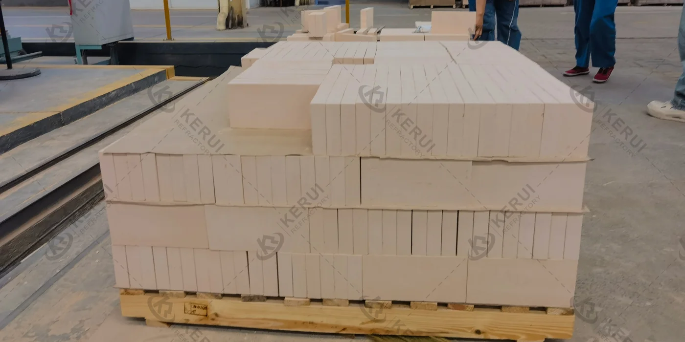 KERUI Fire Clay Insulation Bricks to Turkey