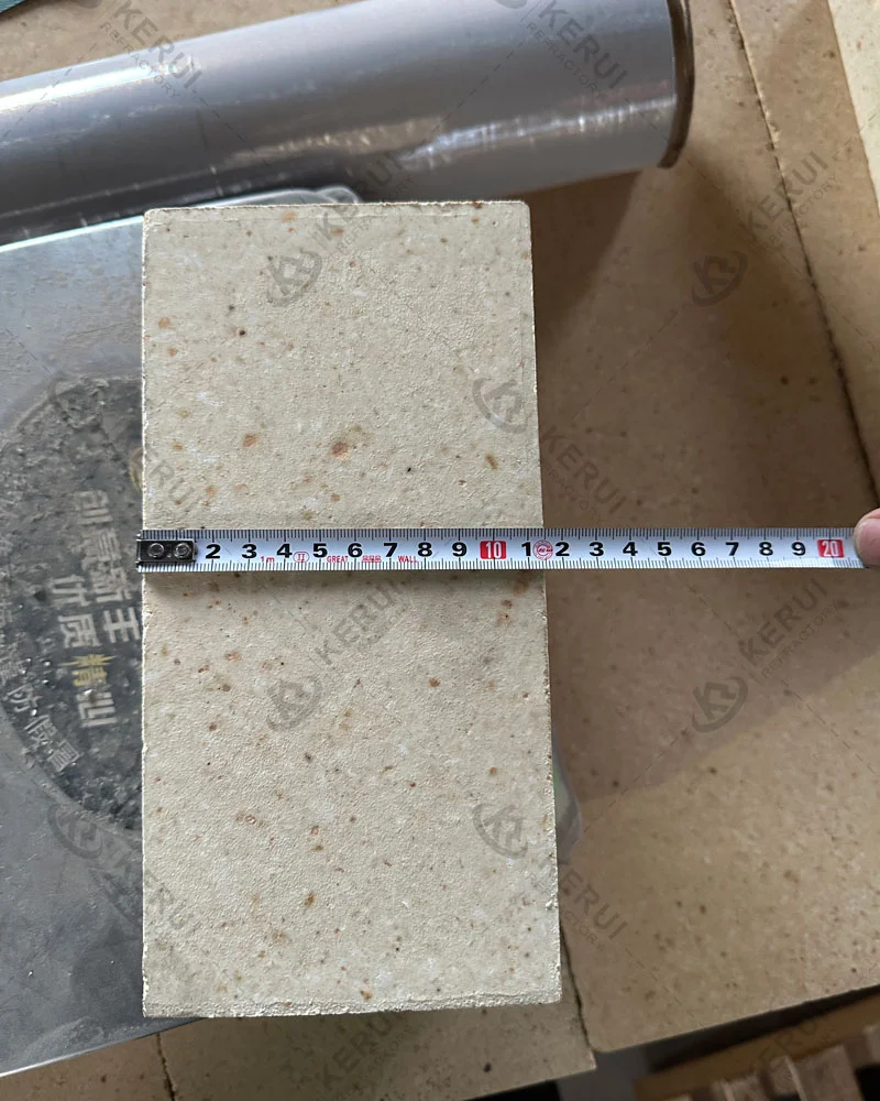 Inspection of High Alumina Bricks to Russia