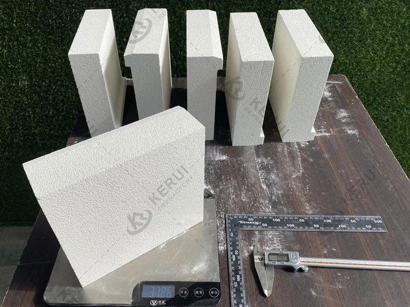 Inspection of Mullite Burner Port Block