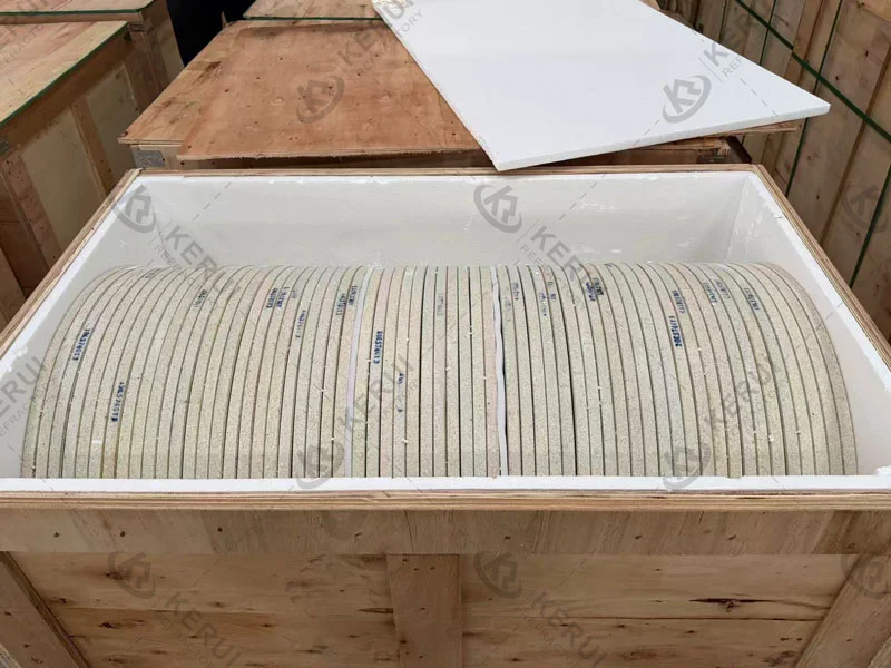 Shipment of Cordierite Mullite Kiln Furniture to Israel